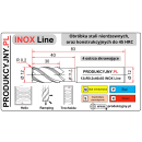 Frez z promieniem naroża fi 12 R0,2 INOX LINE